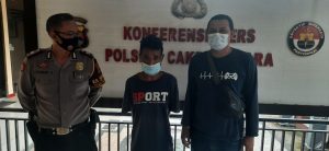 Pria asal Taropo Dompu bobol toko olahraga di Mataram, aksinya terekam CCTV