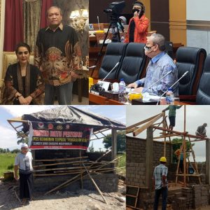 HBK PEDULI Bangun Pos Keamanan di Lombok Tengah, Sinergi Bersama Warga