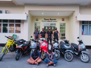Polisi ungkap jaringan curanmor di Sumbawa Barat, seorang wanita dan pelajar ditangkap