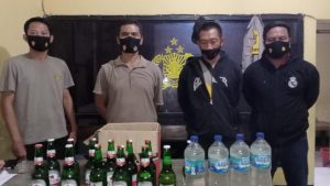 Polsek Wera gerebek rumah penjual miras di Desa Bala dan Tawali