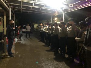 Antisipasi aksi teror, penjagaan di Polres Bima dan polsek-polsek diperketat