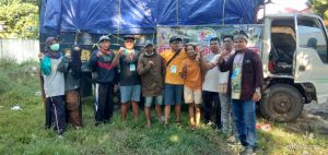 KRPB SMAN 1 Brang Rea dan Undova KSB salurkan sembako dan pakaian untuk korban banjir Bima