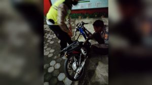 Patroli di jalur by pass, polisi temukan motor diduga untuk balap liar