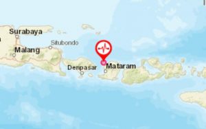 Gempa magnitudo 4,1 getarkan Lombok Utara malam ini