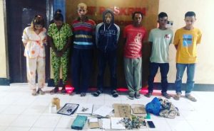 Dua wanita dan lima pria di Dompu ditangkap polisi saat berbuat dosa tengah malam