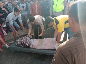 Kecelakaan Maut, Seorang Wanita Tewas Terlindas Truk Tangki LPG