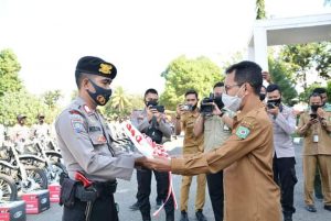 Wali Kota Bima Serahkan Kendaraan Operasional untuk Babinsa dan Bhabinkamtibmas