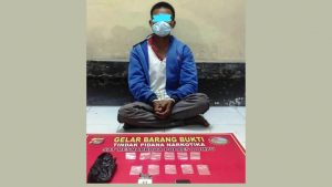 Sungguh Nekat, Pria di Dompu Nekat Transaksi Sabu di Dekat Kantor Polisi