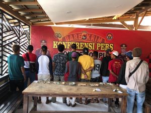 Razia Preman di Dompu, Polisi Amankan 10 Orang Tukang Parkir Liar