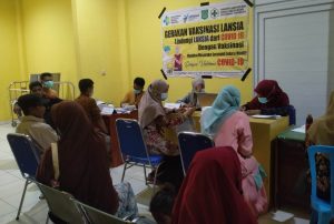 Desa Punti Bantu Sukseskan Program Vaksinasi Sehari Satu Juta Orang