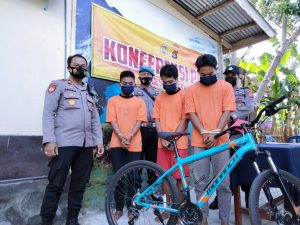 Demi Game Online, Tiga Pemuda di NTB Curi Sepeda Tetangga