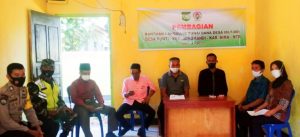 Desa Punti Salurkan BLT Rp300 Ribu per Bulan Kepada 27 Warga