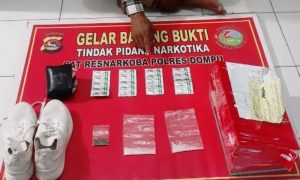 Anak 12 Tahun di Dompu Jadi Kurir Narkoba, Ditangkap Polisi Saat Ambil Paket Sepatu Isi Sabu, Ganja, Tramadol