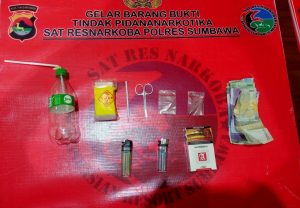 Polisi Tangkap 6 Pemuda Usai Pesta Sabu di Sumbawa