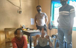Polsek Soromandi Bekuk Pria Asal Desa Punti dan Kananta karena Kedapatan Miliki Sabu
