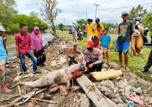 Bangkai Paus Ditemukan Terdampar di Soromandi Bima