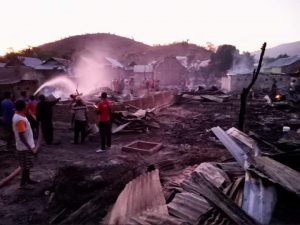 Kerugian Akibat Kebakaran di Sape Bima Ditaksir Rp2,1 Miliar
