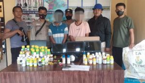Curi Obat Pertanian dan Laptop Sekolah Senilai Rp46 Juta, 2 Pemuda Diringkus