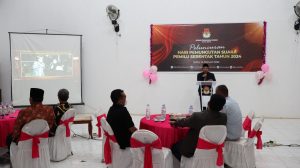 Peluncuran Hari Pemungutan Suara Pemilu 2024, KPU Kota Bima Gelar Nobar