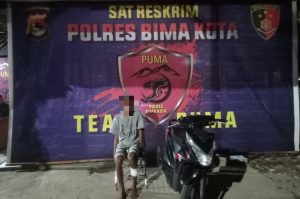 Lawan Polisi, Begal Motor di Bima Pincang Ditembak