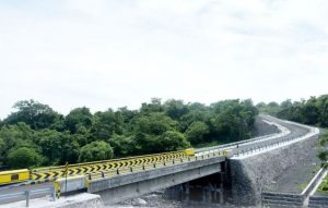 Jembatan Oi Marai Tambora Rp10 Miliar Sudah Bisa Dilintasi