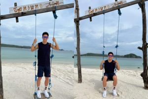 Tanpa Kue Tar, Pembalap MotoGP Rayakan Ulang Tahun di Pantai Tanjung Aan Mandalika