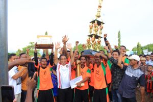 Wadukopa Cup 2022 Berjalan Sukses, Wakil Ketua DPRD Bima Janji Kembangkan Sepak Bola Soromandi