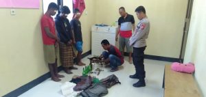 Tiga Terduga Pelaku Pengeboman Ikan di Perairan Soromandi Bima Ditangkap