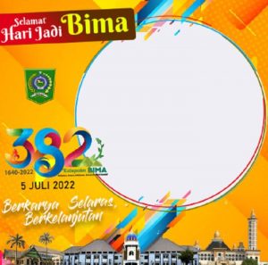 Gratis! Link Twibbon HUT Bima Ke-382 Resmi dari Pemda, Cocok untuk Status Medsos