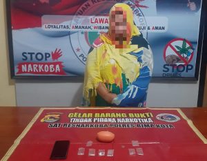 Kantongi Enam Poket Sabu, Wanita di Kota Bima Ditangkap Polisi