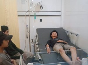Demo di Rektorat Unram Ricuh, Delapan Mahasiswa Luka-luka