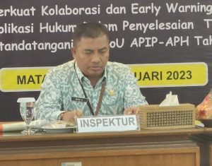 Inspektorat NTB Terus Kawal Pengembalian Temuan BPK