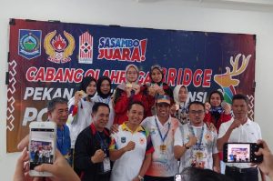 Lombok Timur Sabet 2 Medali Emas Cabor Bridge Porprov NTB