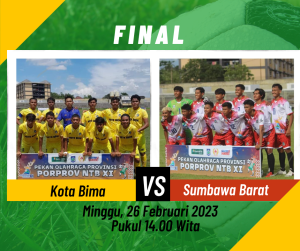Kota Bima vs KSB: Juara Bertahan Porprov NTB Incar Gelar Ketiga