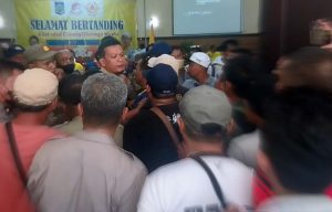 Laga Perebutan Medali Emas Wushu Mataram vs Kota Bima di Porprov NTB Berakhir Ricuh