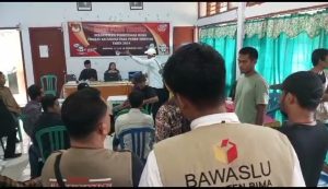 Sejumlah Parpol Desak PPK Donggo Hitung Ulang Suara di Empat TPS Doridungga