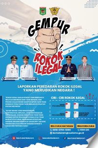 Pemda KLU Ajak Masyarakat Laporkan Peredaran Rokok Ilegal yang Merugikan Negara