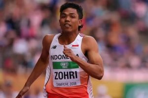 Pelari Asal NTB Lalu Zohri Lolos Olimpiade Paris 2024