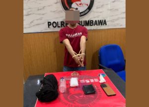 Polres Sumbawa Gerebek Rumah Pengedar Narkoba di Utan, Sita 197,66 Gram Sabu