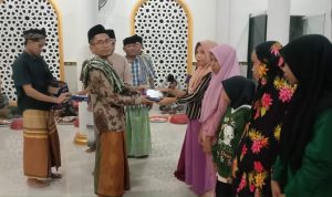 Hadir Untuk Masyarakat, Pemdes Sukadana Santuni 93 Anak Yatim Piatu