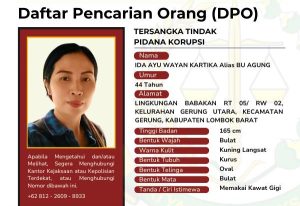 Terseret Korupsi Dana KUR BRI, Wanita Ini Jadi DPO Kejari Mataram