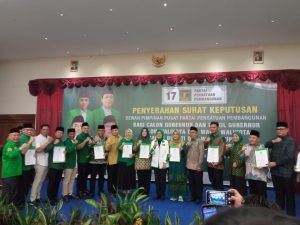 PPP Serahkan SK B1KWK untuk 9 Paslon Pilkada di NTB, Dukungan untuk Bima Berubah Haluan