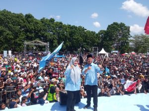 Deklarasi Dihadiri Puluhan Ribu Orang, Iqbal-Dinda Serukan Perubahan, Sebut NTB Salah Kelola 