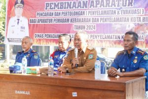 Petugas Damkar dan Penyelamatan Kota Bima Dibekali Keterampilan Hadapi Situasi Darurat