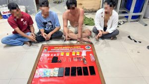 Polisi Bekuk Bandar, Pengedar Hingga Pemakai Sabu di Lombok Tengah