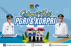 Diskominfo Kabupaten Lombok Utara mengucapkan Selamat Hari PGRI dan KORPRI 2024