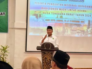 Kakanwil Kemenag NTB Ajak Tokoh Muda Jadi Pelopor Moderasi Beragama
