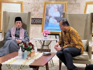 Lalu Iqbal Bertemu Menteri Agama untuk Bahas Ekonomi Keumatan dan Kemandirian Ponpes di NTB