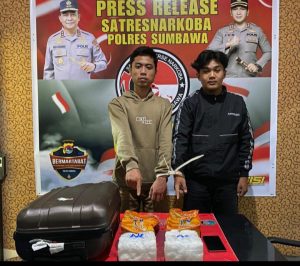 Polres Sumbawa Gagalkan Peredaran Sabu 2 Kg untuk Pesta Malam Tahun Baru