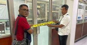 Usai OTT, Ruangan Bidang SMK Dikbud NTB Dipasang Garis Polisi